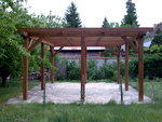 Pergola zepředu